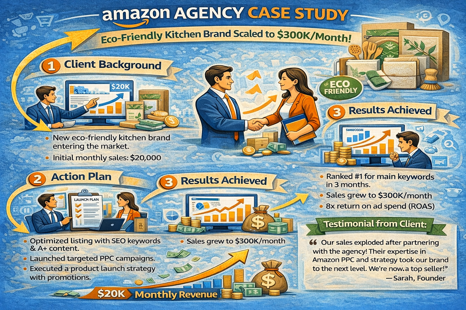 amazon agency case study: how mainfold ecommerce scaled a brand profitably on amazon