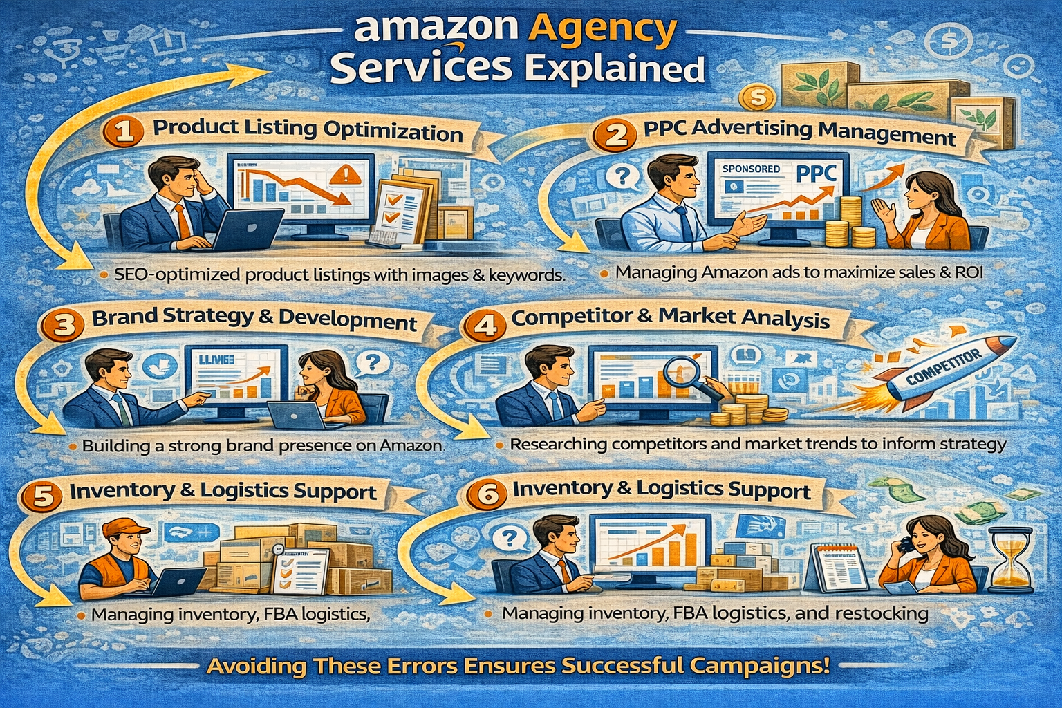amazon agency services explained: what a full-service amazon agency actually does